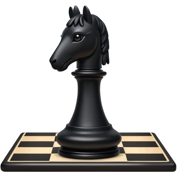 black rook chess emoji