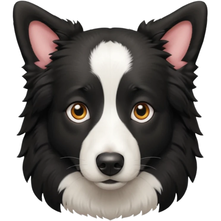 black bordercollie emoji