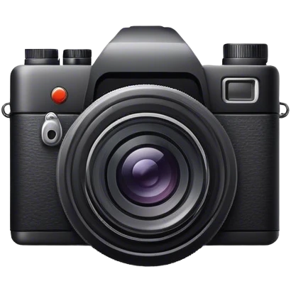 camera black no labels clean simple icon emoji