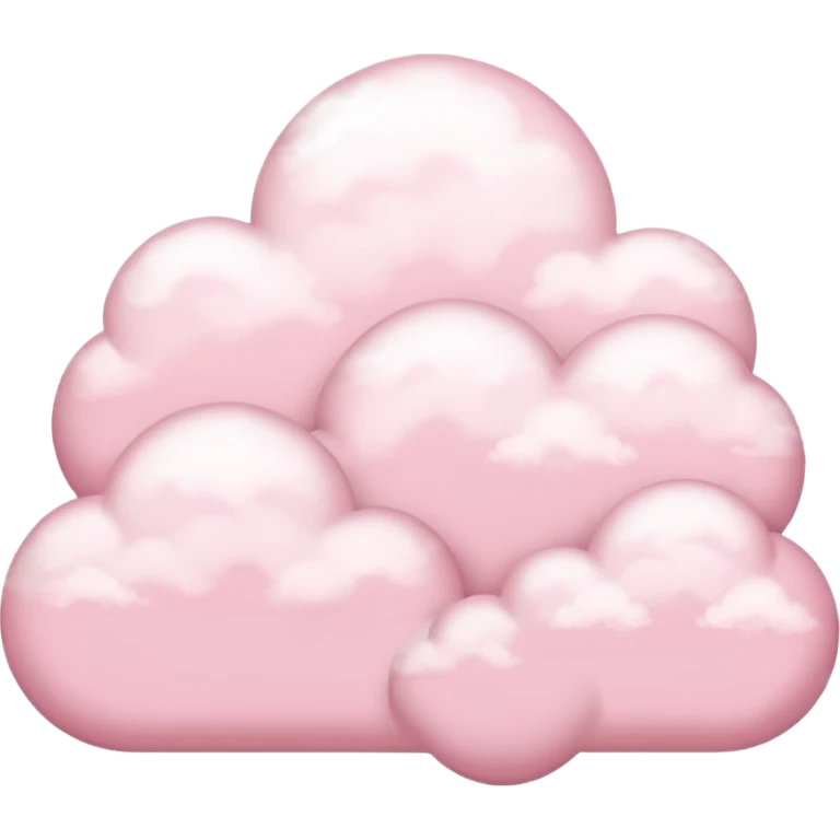 pastel pink cloud scenery  emoji