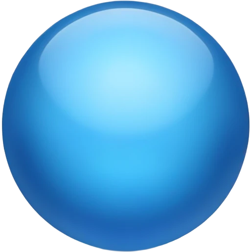 Blue emoji