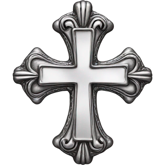 chrome hearts cross emoji
