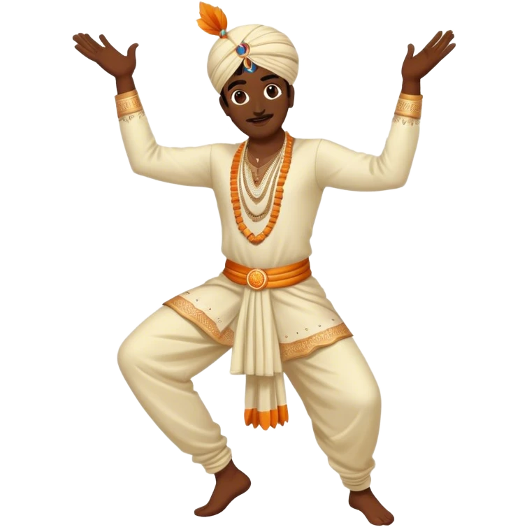 indian man dancing emoji