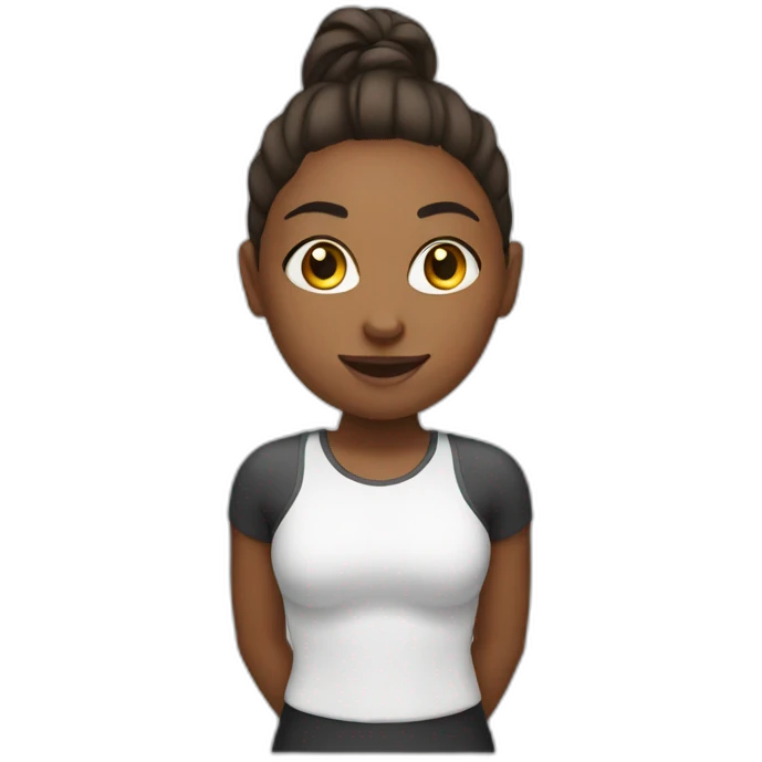Gym girl emoji