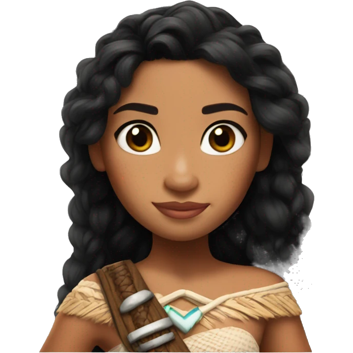 princess moana emoji