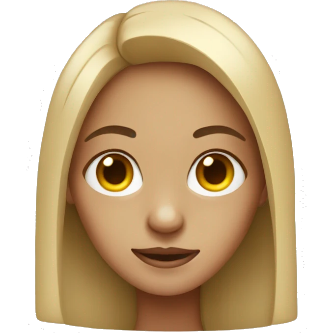 Blind girl emoji