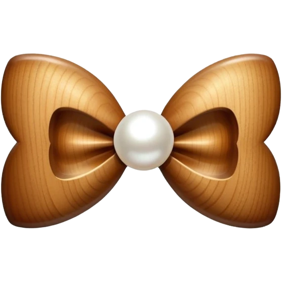 Bow with a pearl in the middle emoji