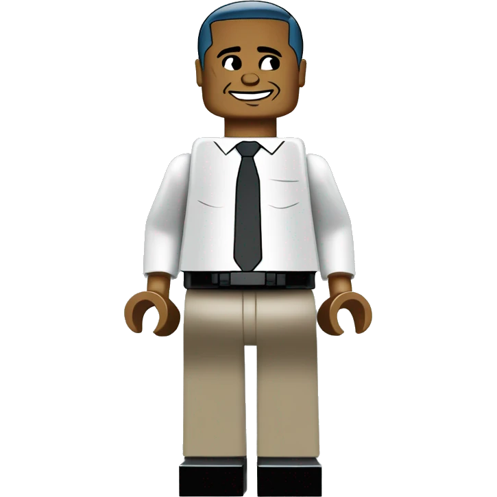 BARACK OBAMA lego full body emoji