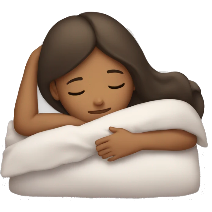 girl sleeping emoji