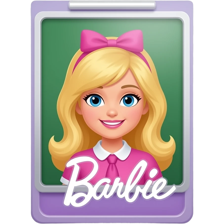 green purple School Wall posters best student without people on frame, transparent background inspired by barbie colour pallete emoji