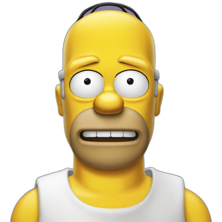 Homer simpson emoji