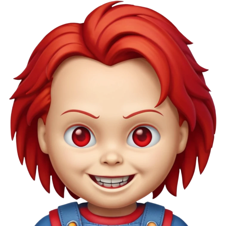 Un emojin de chuky emoji