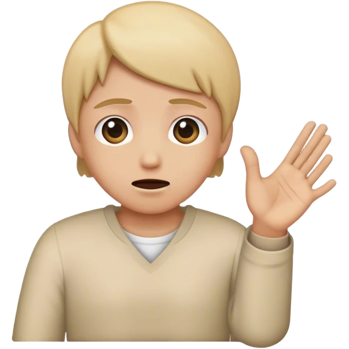 Begging for money emoji