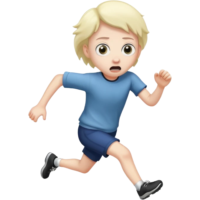 running from god emoji