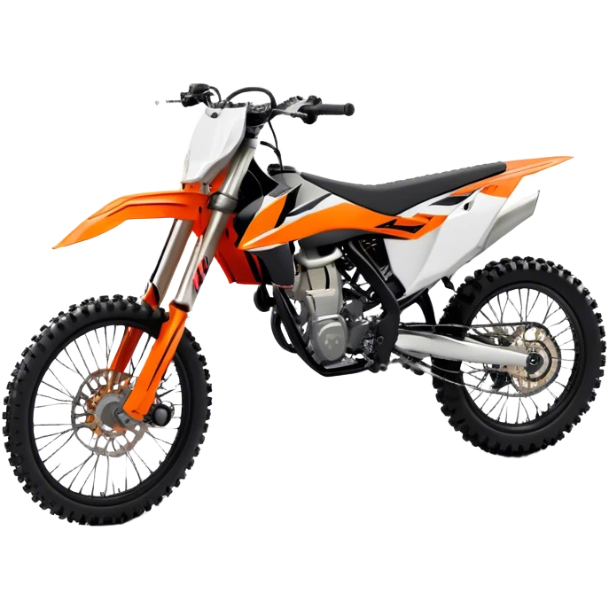 KTM Dirtbike - KTM 250 SX (Model Year: 2021) (Iconic colour: Orange) emoji