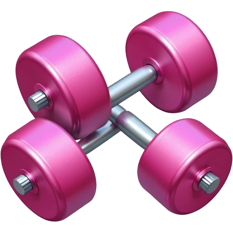 Peso de academia rosa emoji