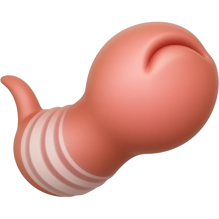A realistic penis emoji