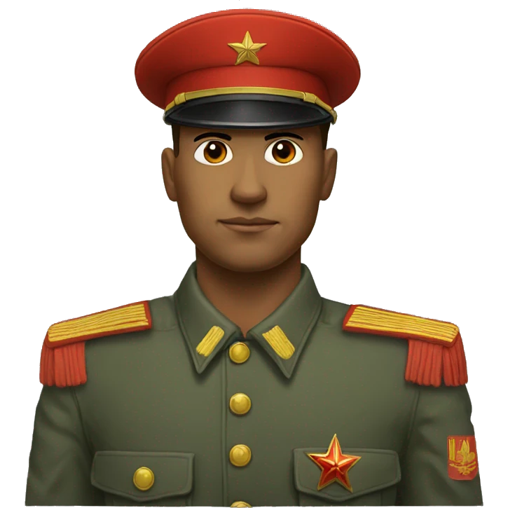 the USSR Soldier emoji