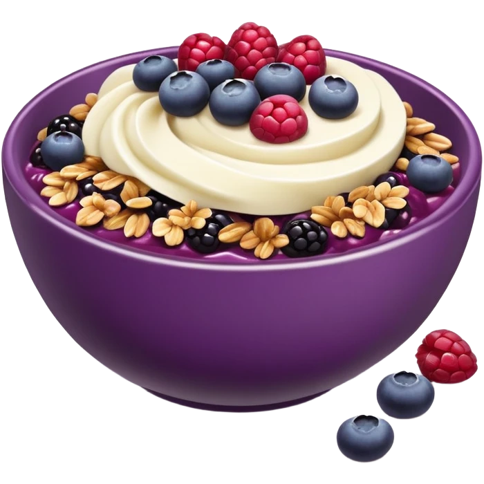 açaí bowl emoji