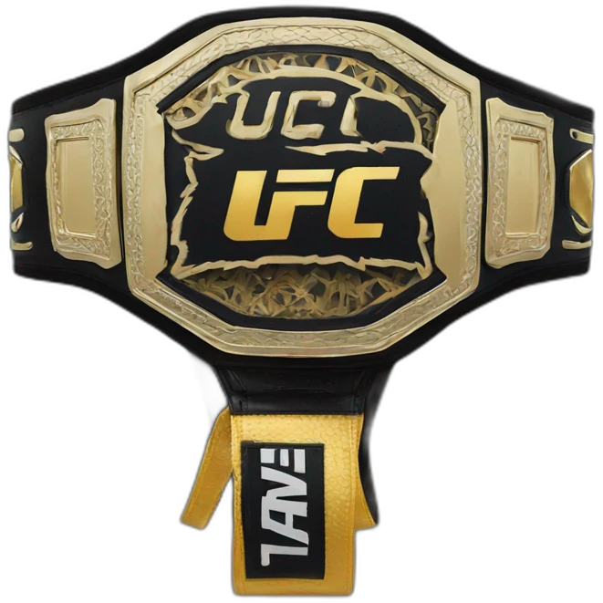 UFC belt emoji
