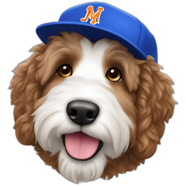 bernedoodle mets hat emoji