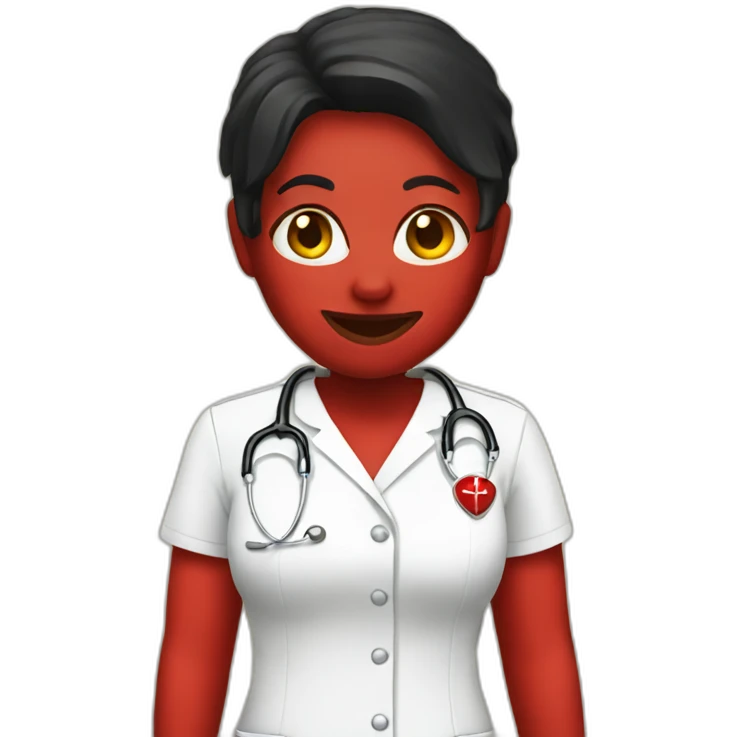 devil nurse emoji