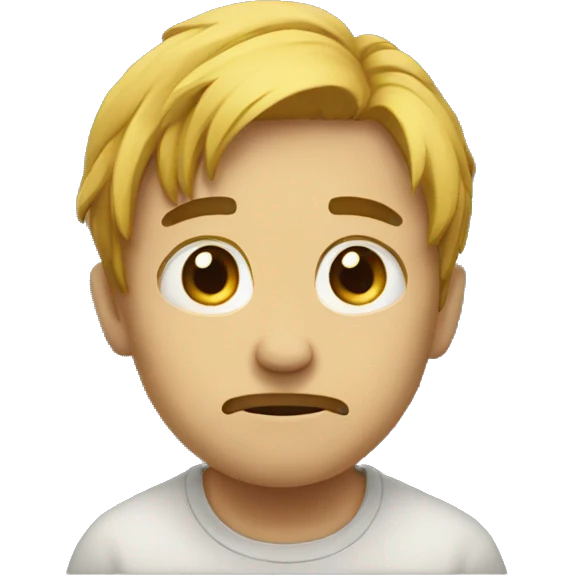 Triste emoji