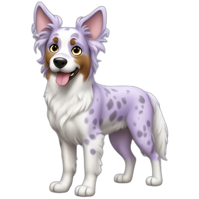 lilac merle emoji