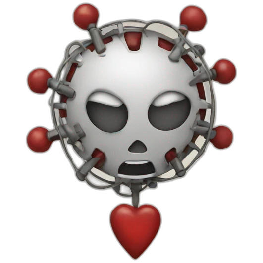Atomic heart emoji