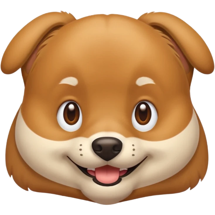 Dog smile  emoji
