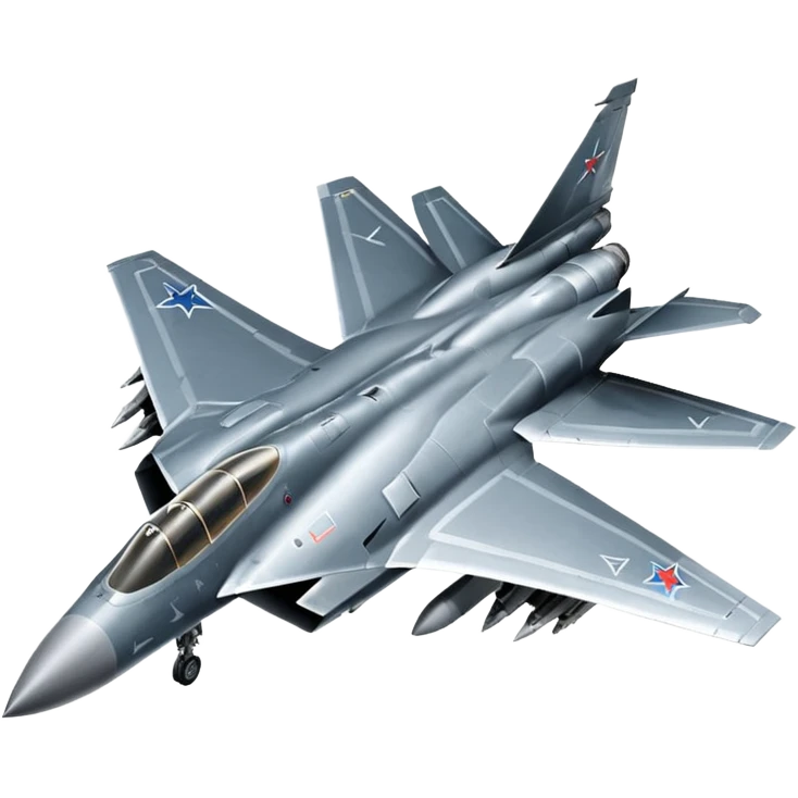 Sukhoi su-57 jet felon emoji