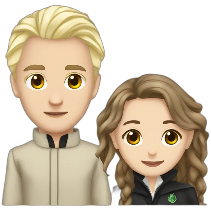 Drago Malefoy ans Hermione Granger emoji