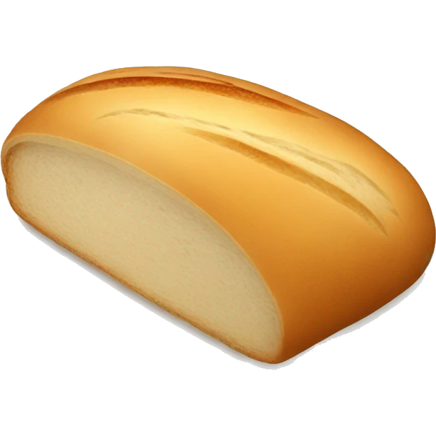piece of french bread  emoji