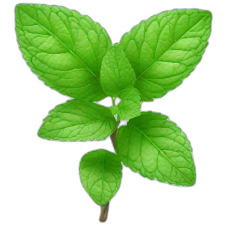 Mint emoji