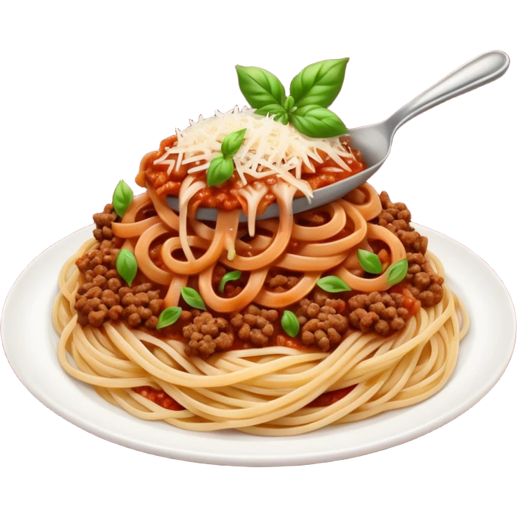 spaghetti bolognese emoji