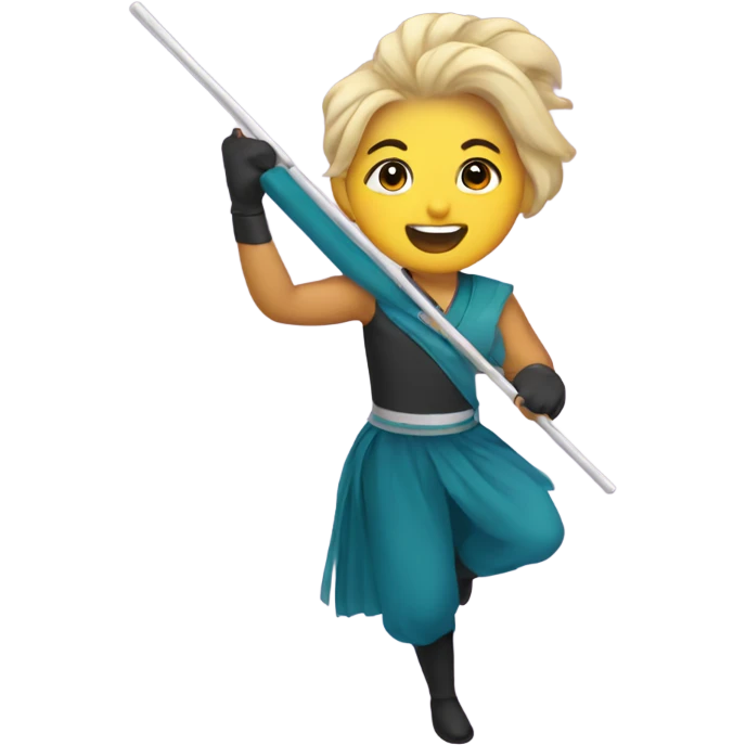 Colorguard spin emoji