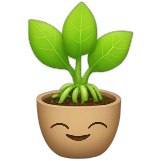 happy sprout emoji