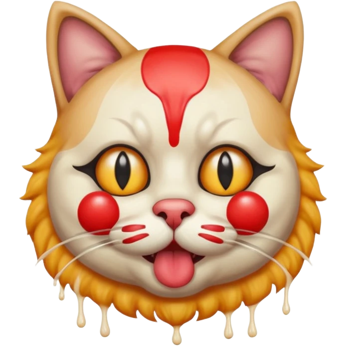 😺 +🤡+🤮 emoji