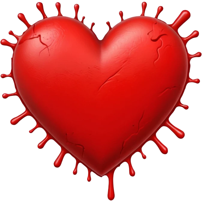 Граффити сердца  emoji