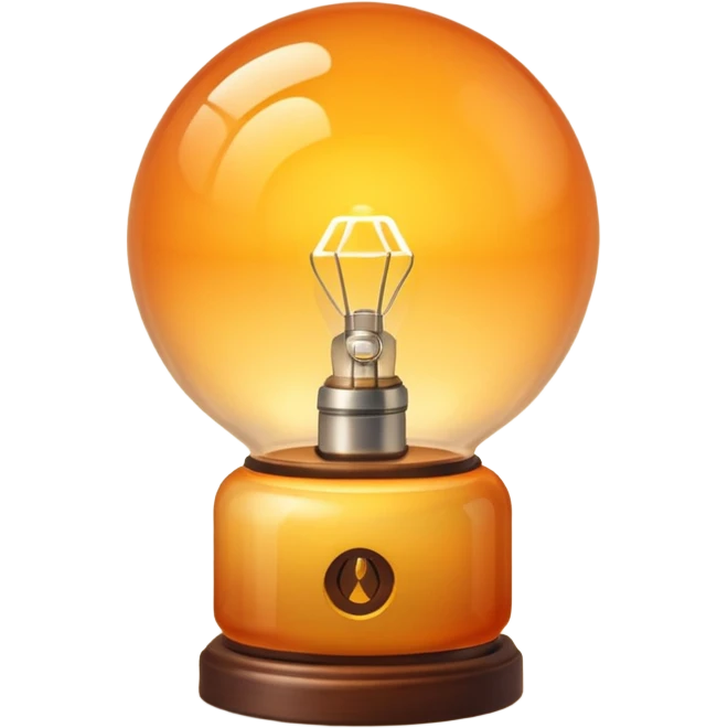 Lamp with warm glow emoji