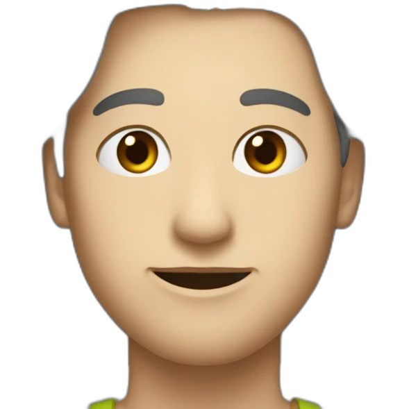Баскетболист с лысой головой emoji