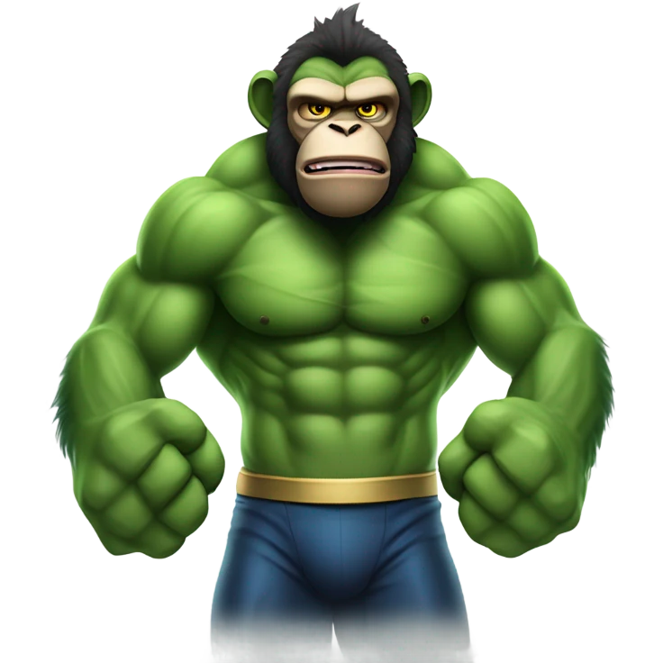 Hulk monkey  emoji