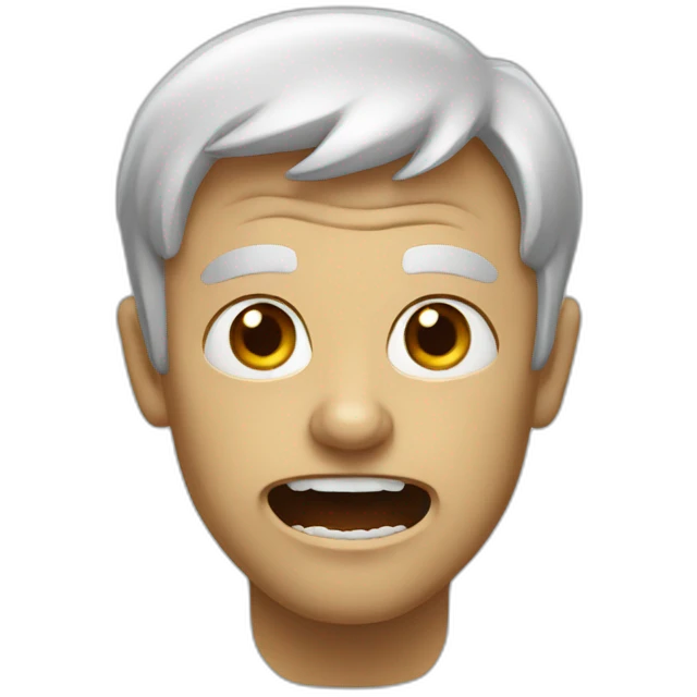 Terrifié emoji