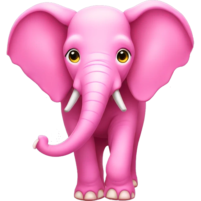 Pink Elephant  emoji