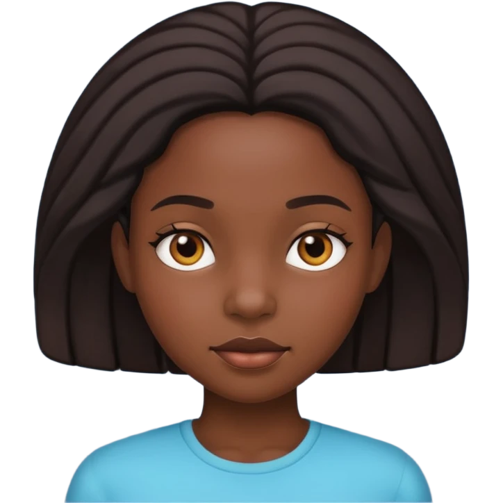 black girl emoji