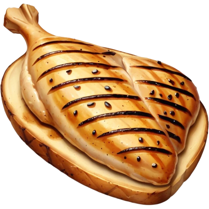 one Grilled Chicken breast emoji
