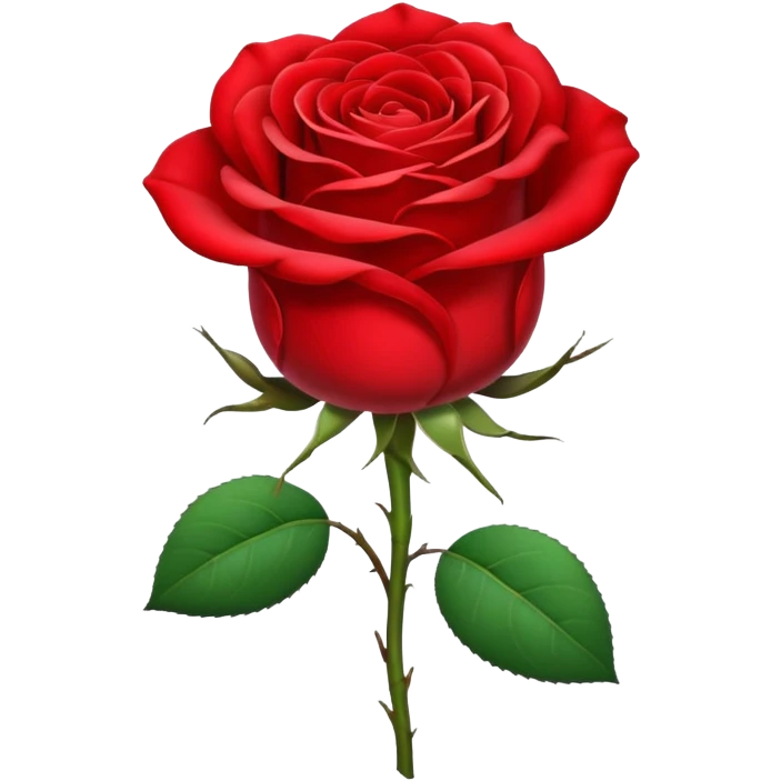 Rosa vermelha emoji