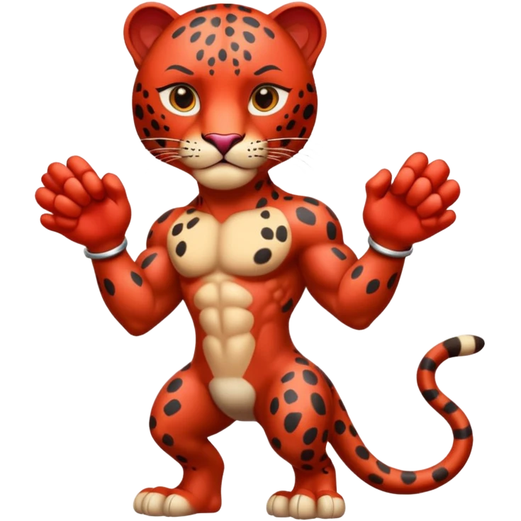 red leopard emoji