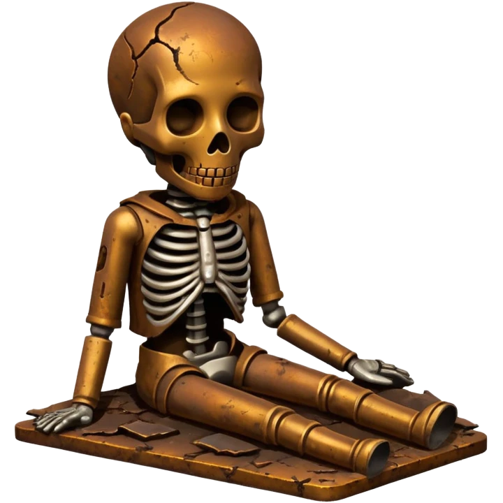 tin figure buried with a corpse emoji