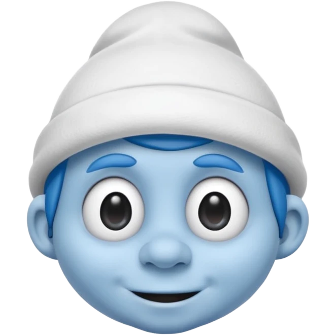 Smurf emoji